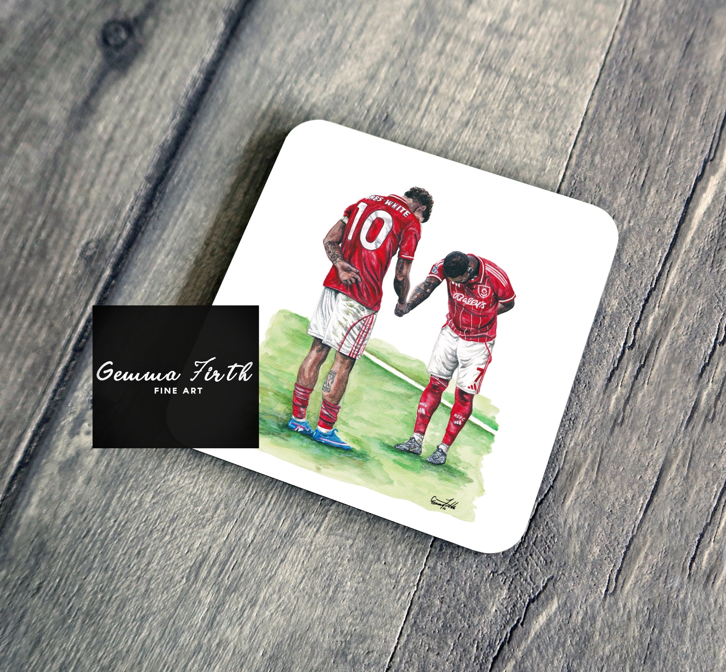 Morgan Gibbs-White and Callum Hudson-Odoi Coaster