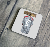 Agger Shirt Illustration Coaster