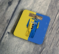 Retro Radebe Shirt Illustration Coaster