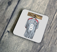 Gerrard Shirt Illustration Coaster