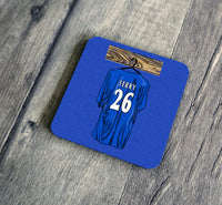 Retro Terry Shirt Illustration Coaster