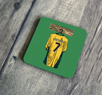 Retro Larsson Shirt Illustration Coaster