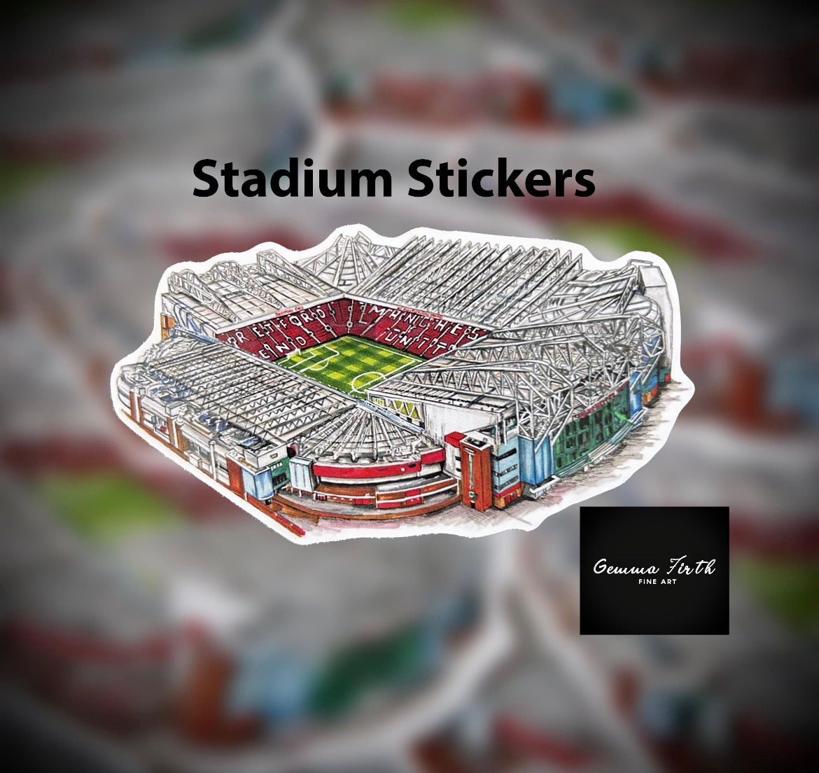 Old Trafford Sticker