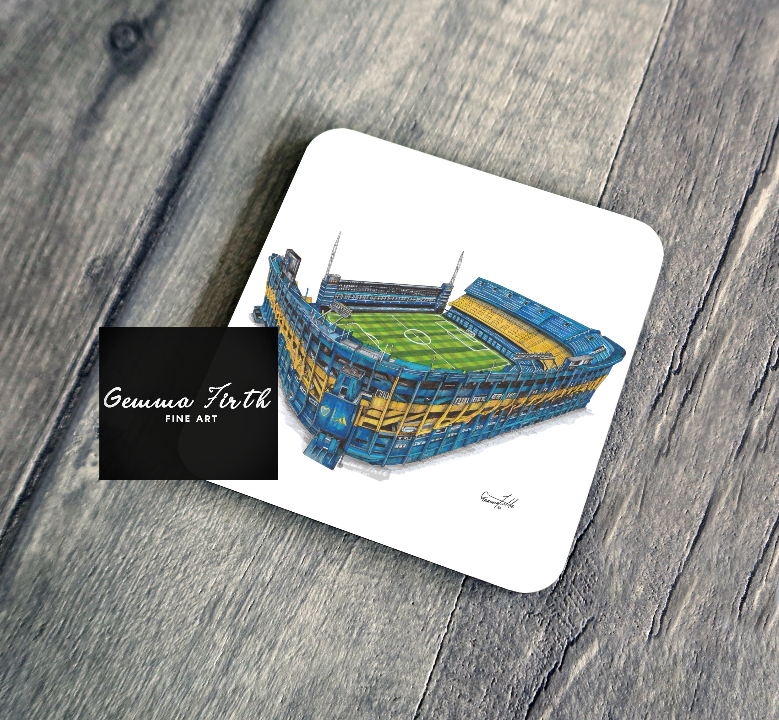 La Bombonera Stadium Coaster
