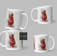 Drawing of Luis Diaz Digital Drawing Inspired Pencil Drawing Mug Original Artwork