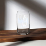 Barry Bannan Can-shaped glass