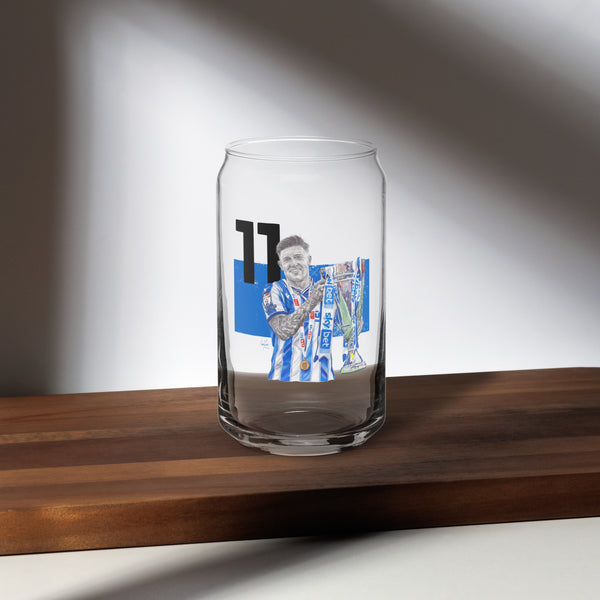 Josh Windass Can-shaped glass