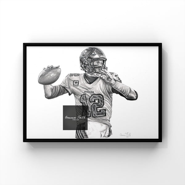 "Brady" Pencil Drawing A3 *ORIGINAL ARTWORK*