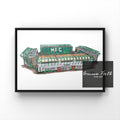 Easter Road Stadium Poster Print