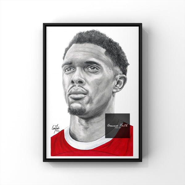 Trent Alexander Arnold Inspired Drawing Print