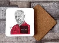 Bill Shankly Drawing Coaster