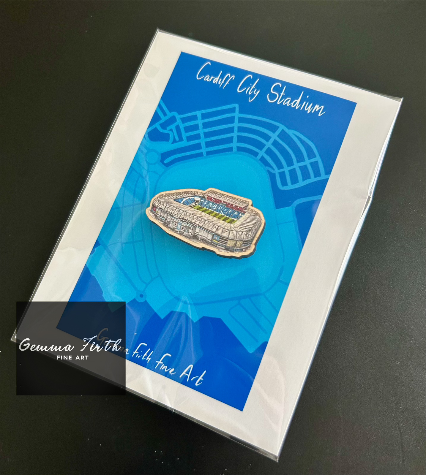 Cardiff City Stadium Pin badge