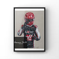 Esteban Ocon Poster Print
