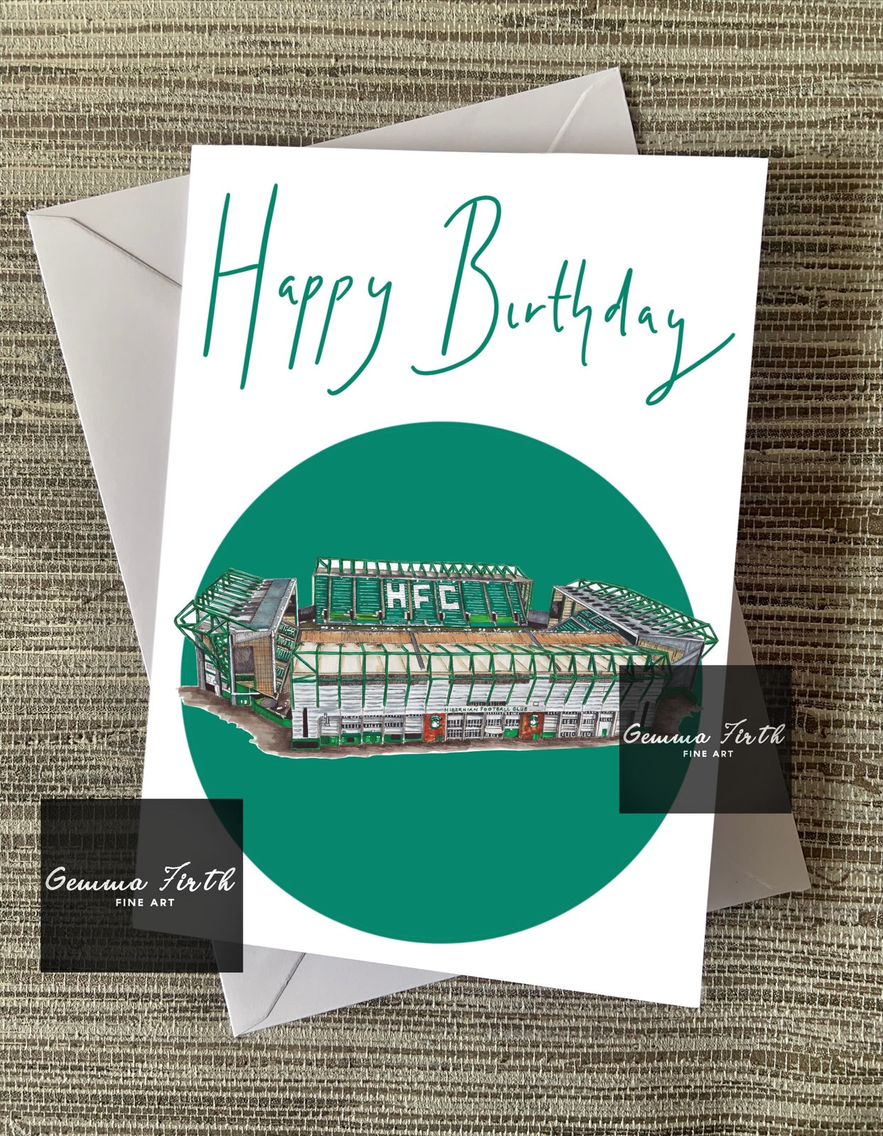 Easter Road Birthday Card