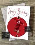 Hugo Ekitike Drawing Birthday Card
