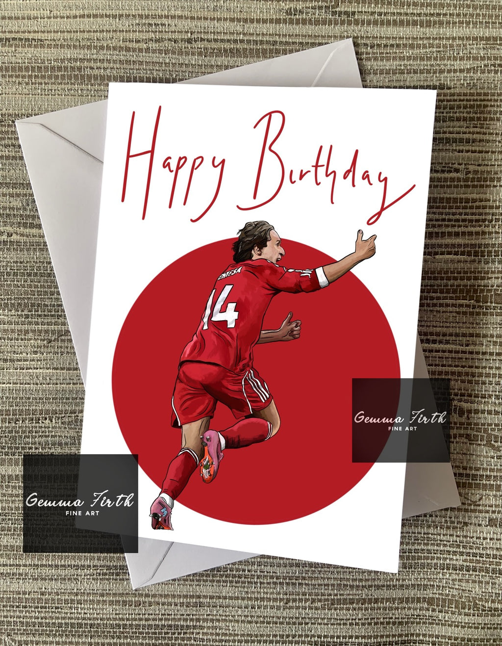 Federico Chiesa Drawing Birthday Card