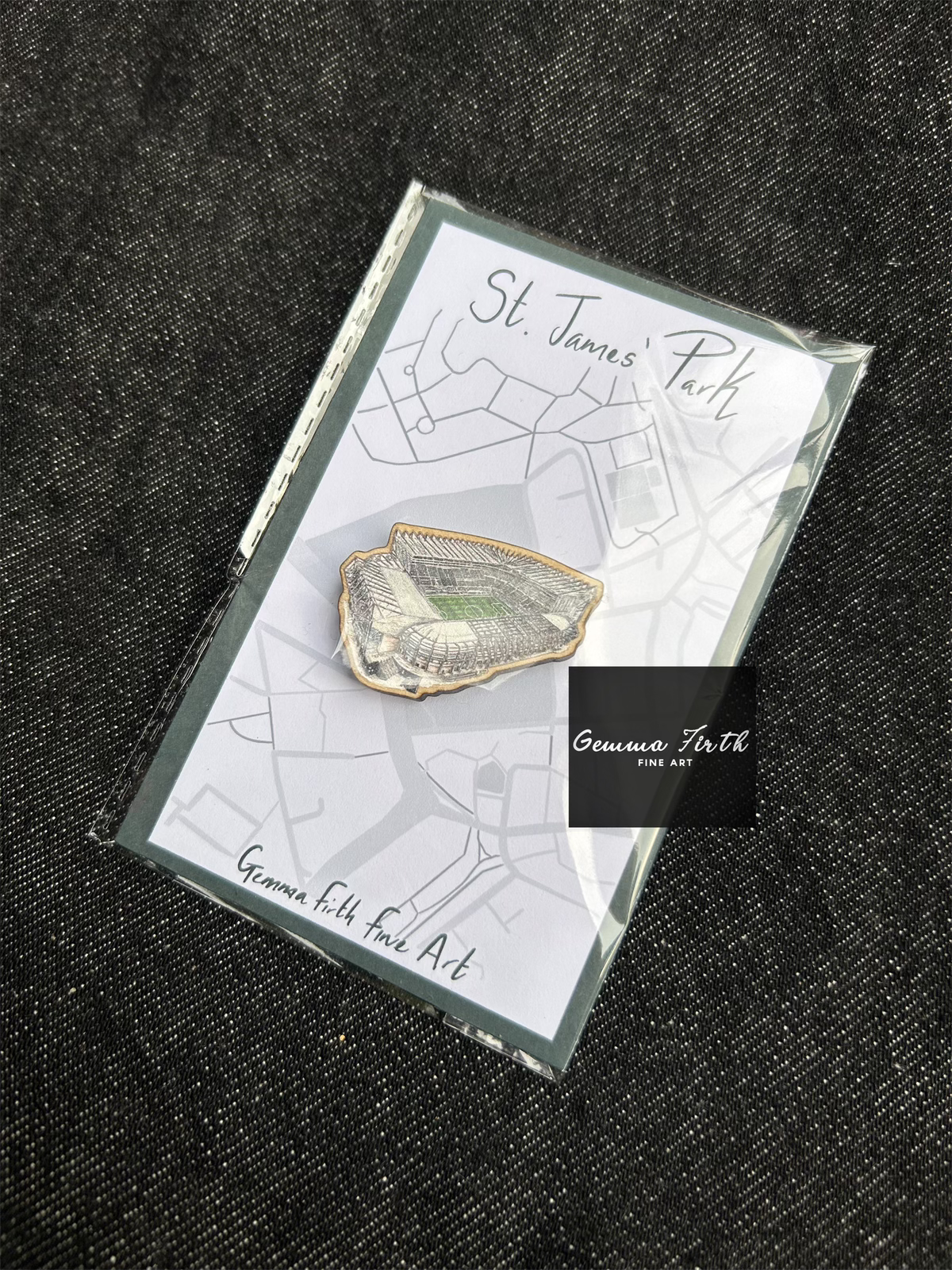 St James Park Pin Badge