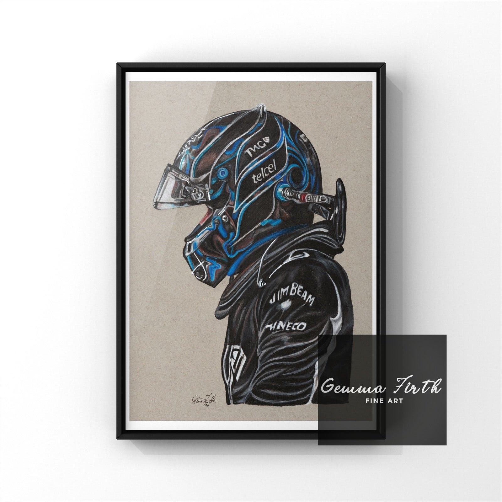 Valtteri Bottas Poster Print