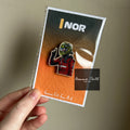 Lando Norris Pin Badge