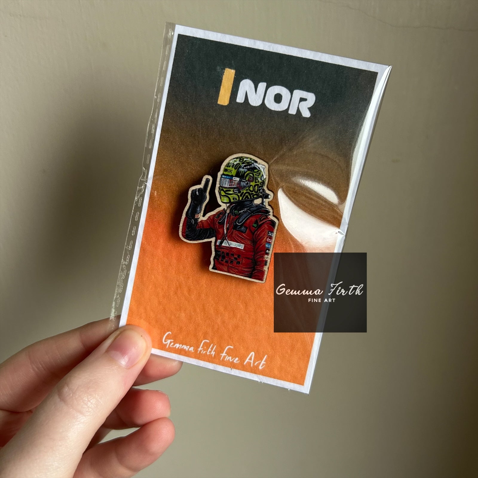 Lando Norris Pin Badge