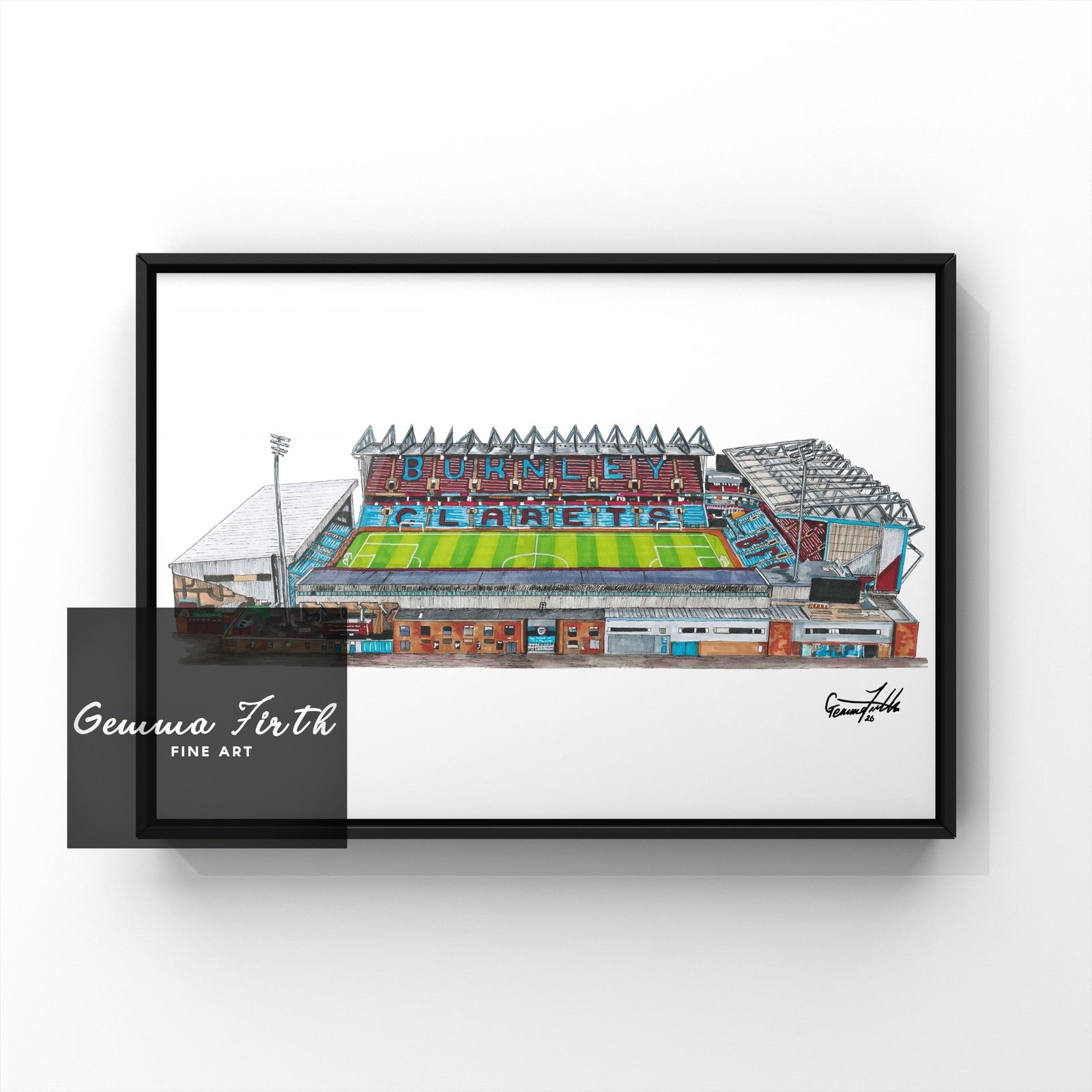Turf Moor Poster Print