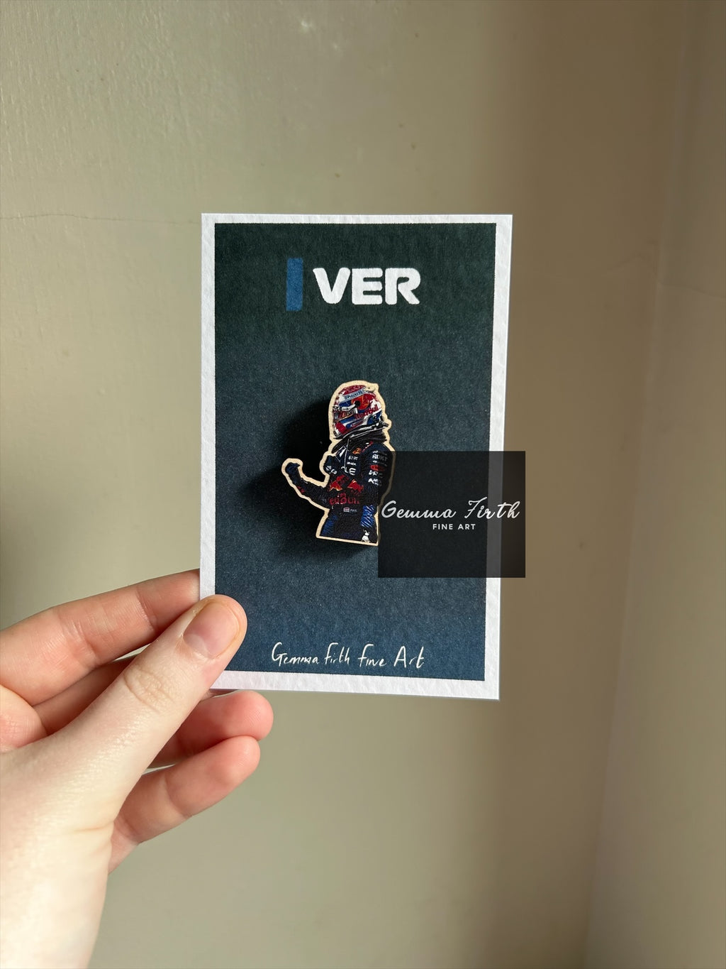 Max Verstappen Pin Badge
