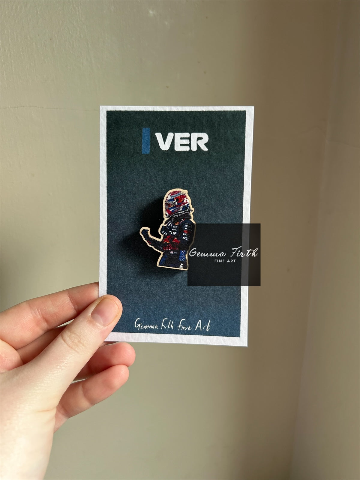 Max Verstappen Pin Badge