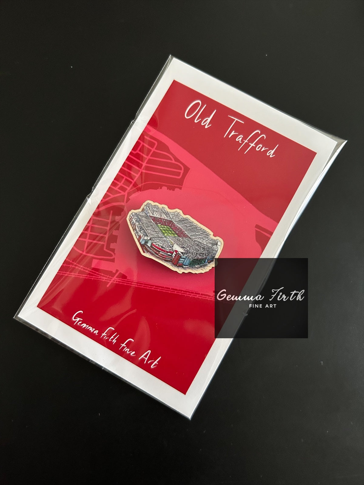 Old Trafford Pin Badge
