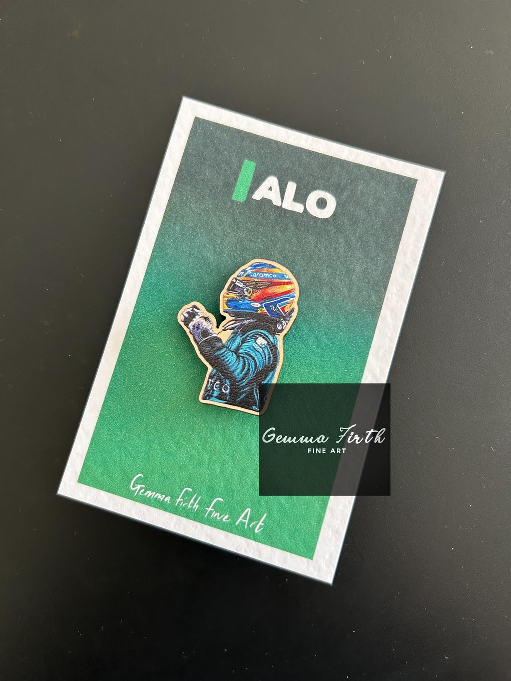 Fernando Alonso Pin Badge