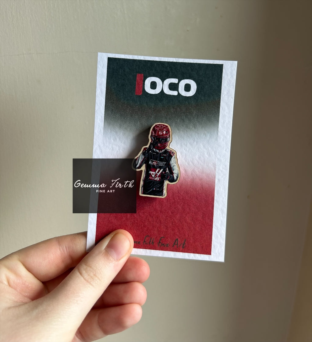 Esteban Ocon Pin Badge