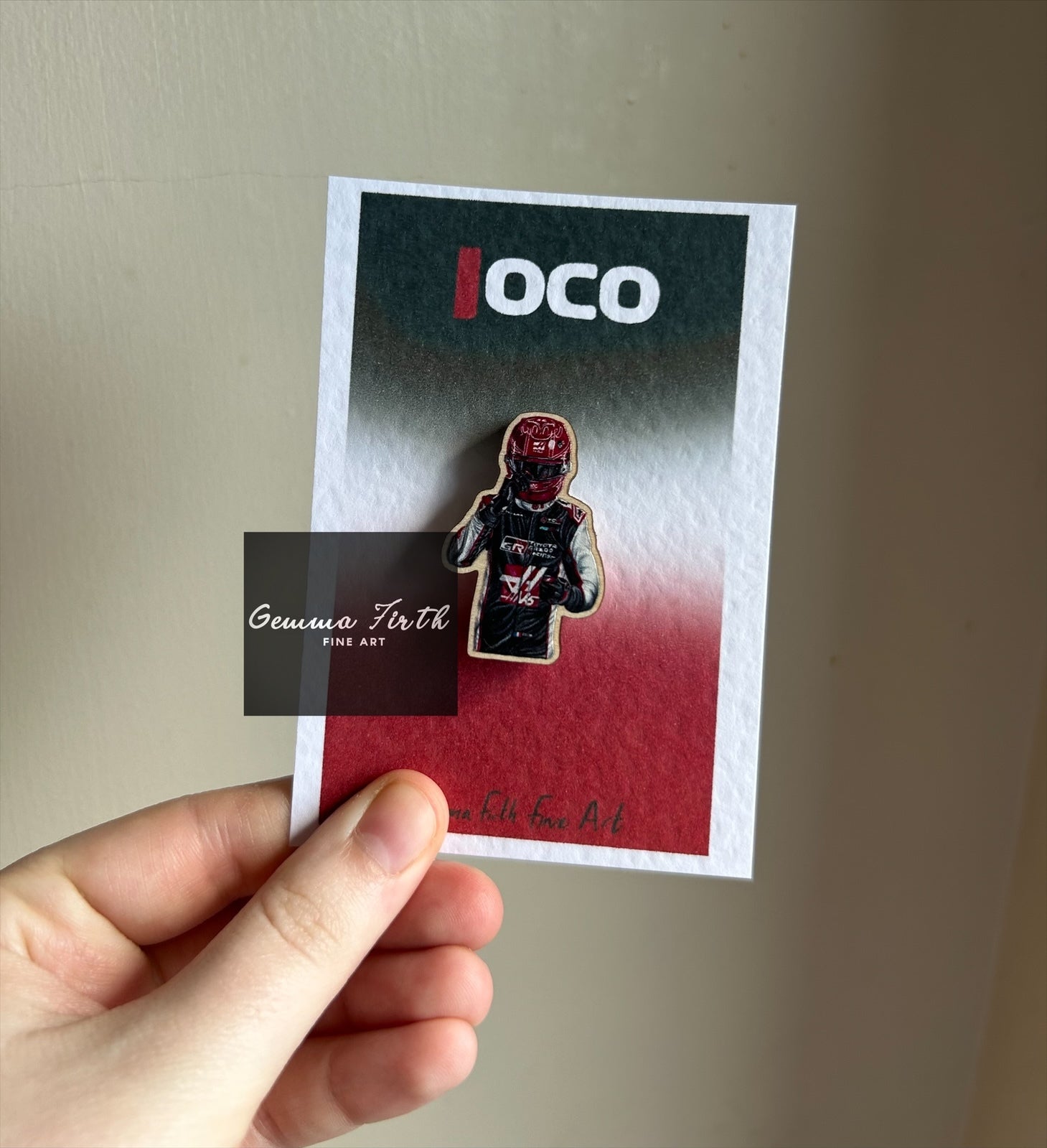 Esteban Ocon Pin Badge