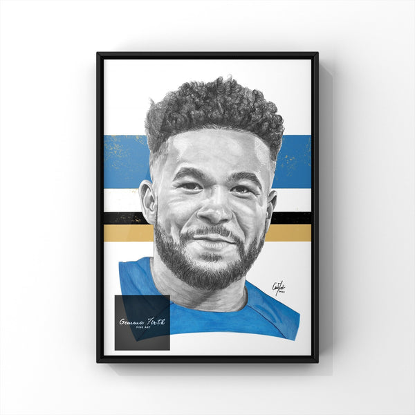 Reece James Drawing Colour Background Version