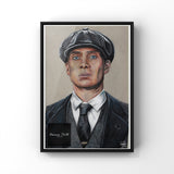 "Tommy Shelby" Coloured Pencil Drawing *ORIGINAL ARTWORK*