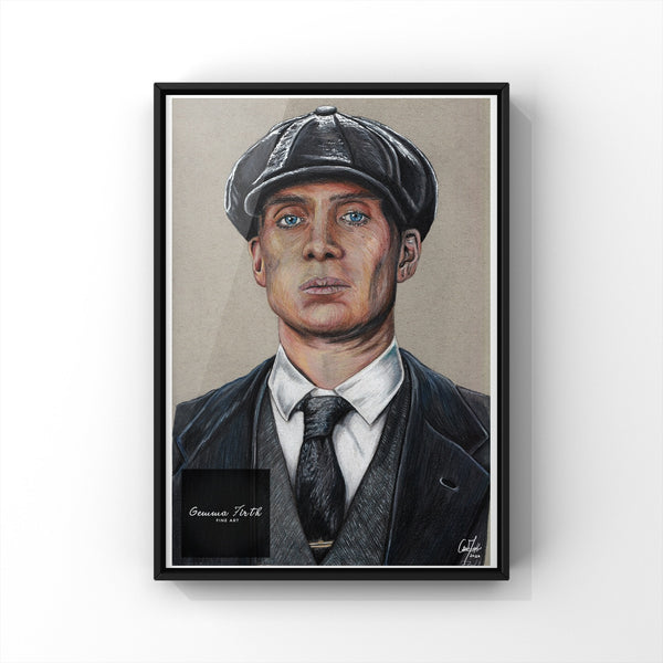 Cillian Murphy / Tommy Shelby Coloured Pencil Print