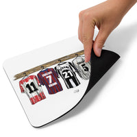 Zidane Career Shirt Illustration Drawing Mouse pad