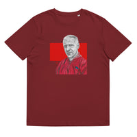 Bill Shankly Drawing Unisex organic cotton T-shirt