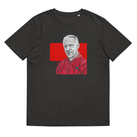 Bill Shankly Drawing Unisex organic cotton T-shirt