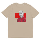 Bill Shankly Drawing Unisex organic cotton T-shirt