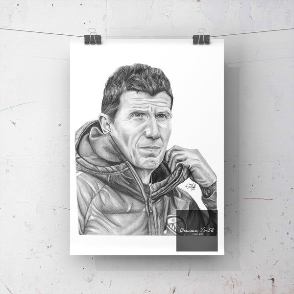 This is an A4 Print of one of my drawings, Leeds United Manager Javi Gracia. All of my drawings are done in graphite pencil. The print is ideal for any room, and is a great present for any Leeds Fan. Please see the photographs provided of the print you will receive. Each print is done on 240-300gsm paper depending on the availability. However, either paper thickness is great for framing. 